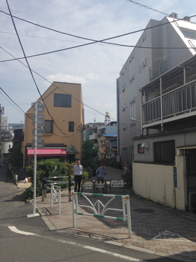 渋谷の街の風景